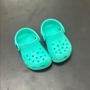 Kids Teal Crocs - Comfortable Casual Shoes